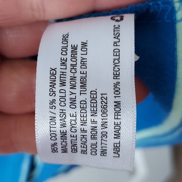 Mossimo Blue and White Striped Sleeveless Dress Medium - Picture 5 of 8